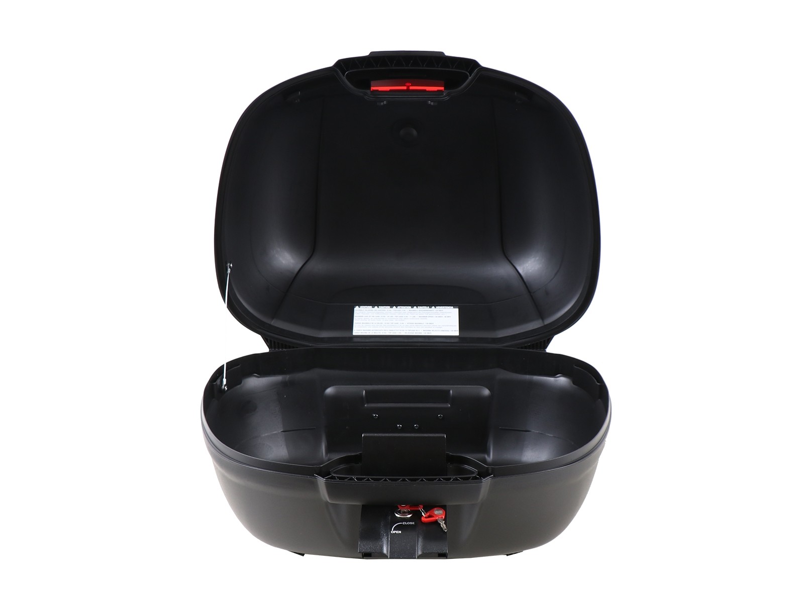 Journey Topcase 50 nero incl. paletta universale per portapacchi di terzi Hepco & Becker