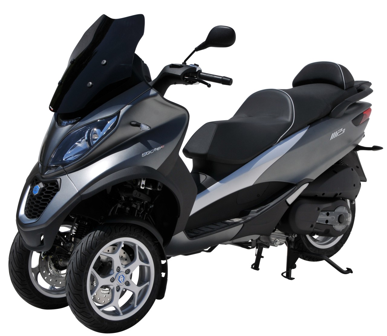 Parabrezza ERMAX Sport per Piaggio MP3 400 HPE (-22), nero
