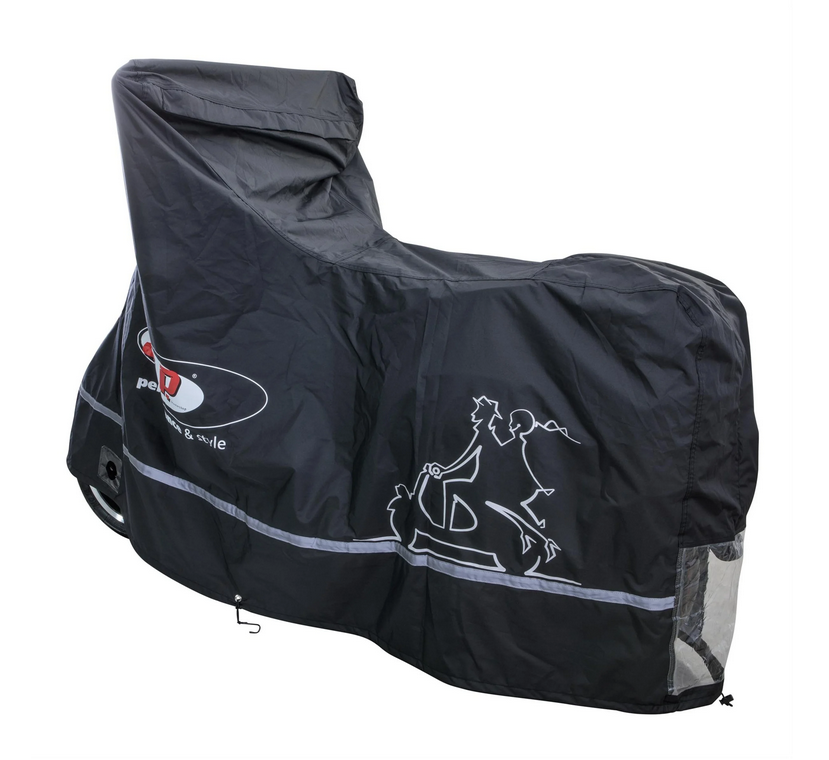 Garage pieghevole Outdoor PREMIUM 2.0 per Vespa GTS/GTV/GT, taglia XL, nero