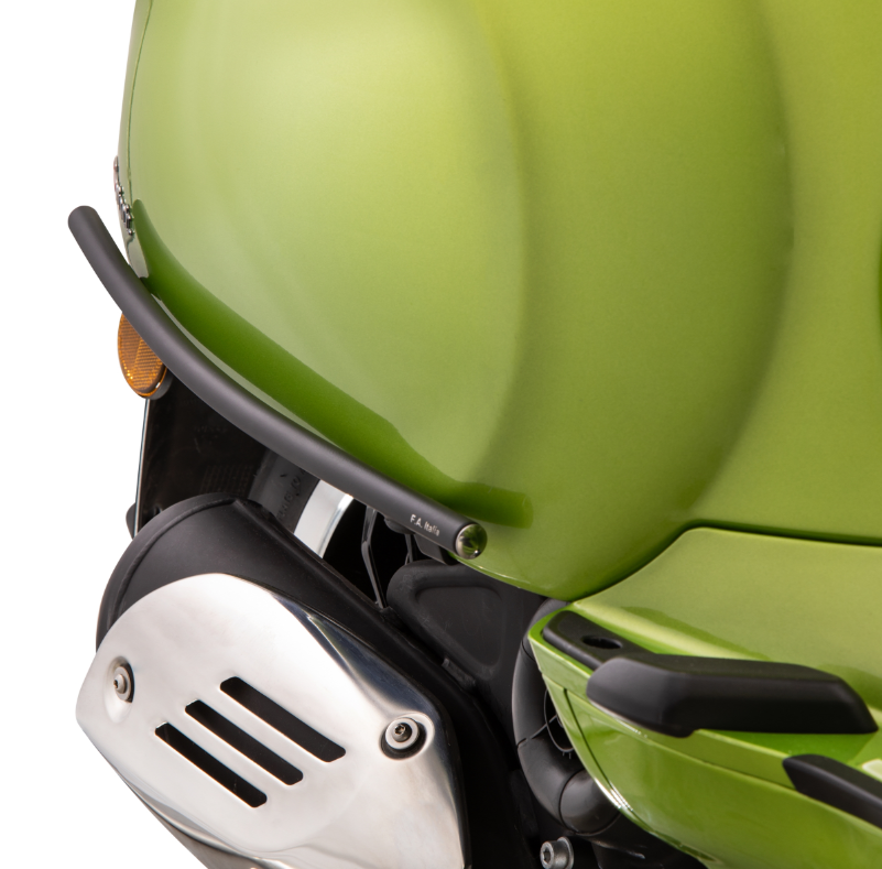 Coperchio laterale per Vespa Primavera/Sprint/Elettrica 50-150ccm, nero opaco