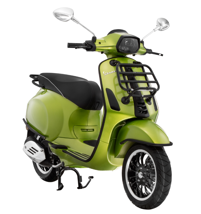 Coperchio laterale per Vespa Primavera/Sprint/Elettrica 50-150ccm, nero opaco