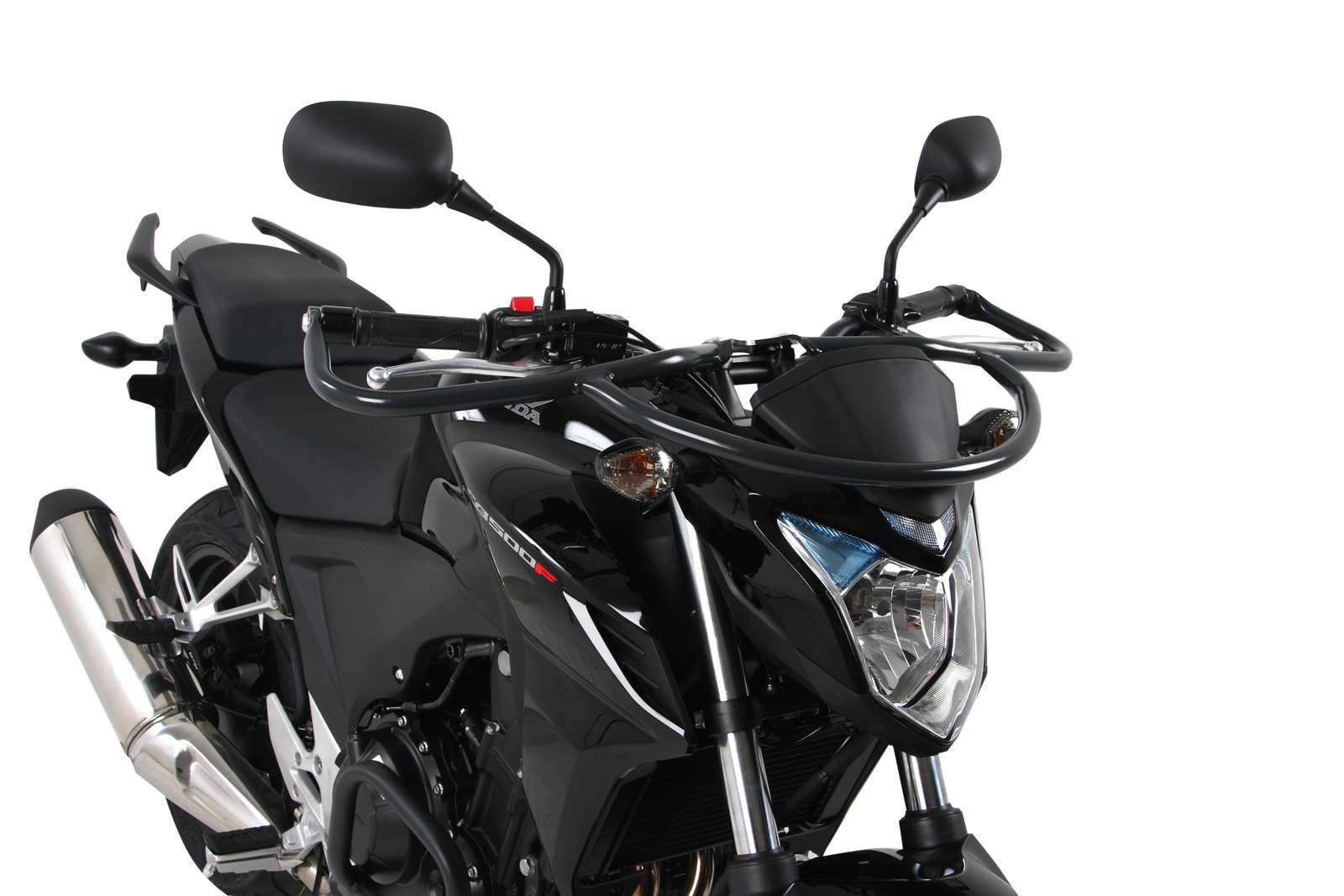 Barra di protezione anteriore antracite per Honda CB 500 F (13-15) Hepco & Becker