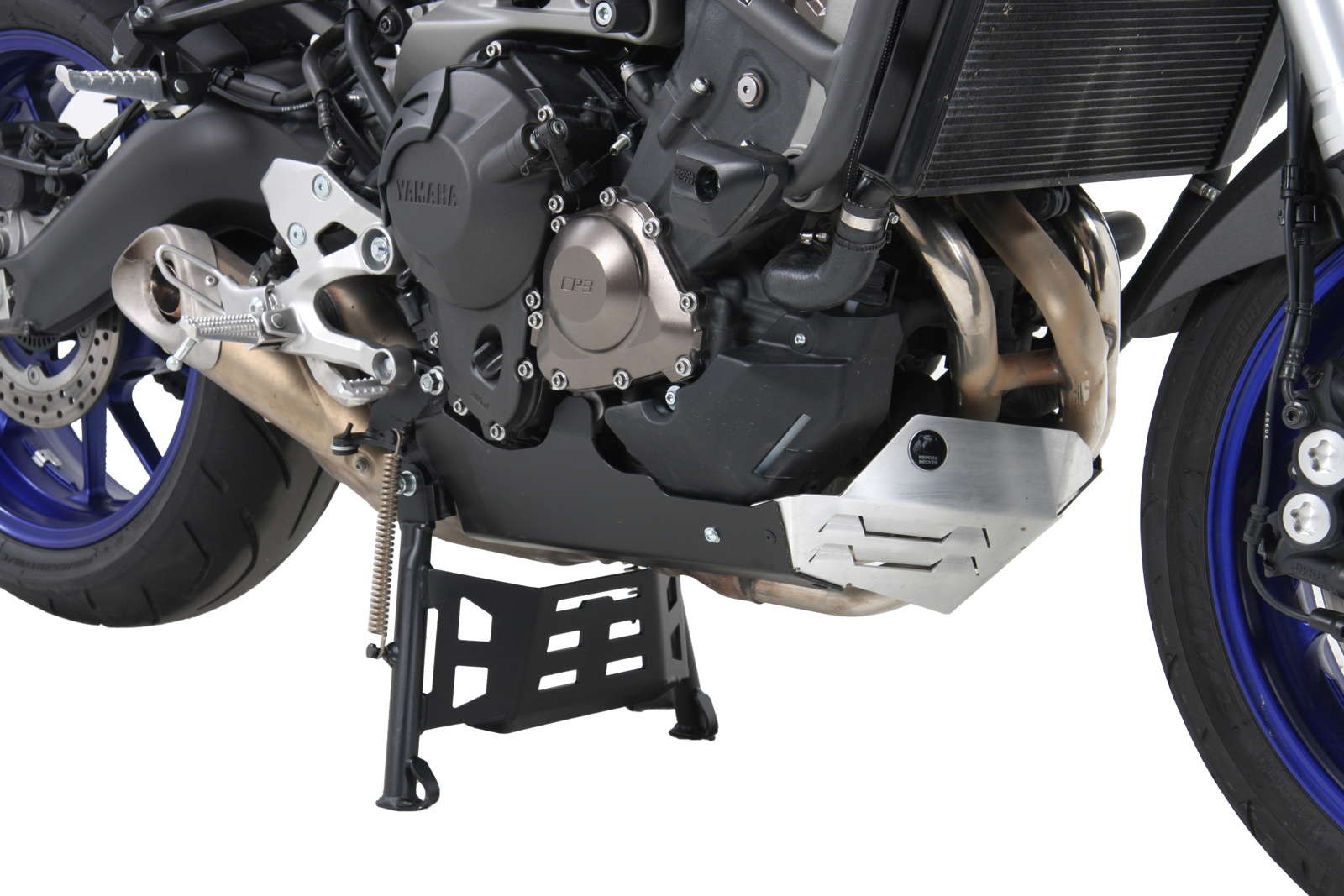 Cavalletto centrale nero per Yamaha MT-09 (Bj.14-16) Hepco & Becker