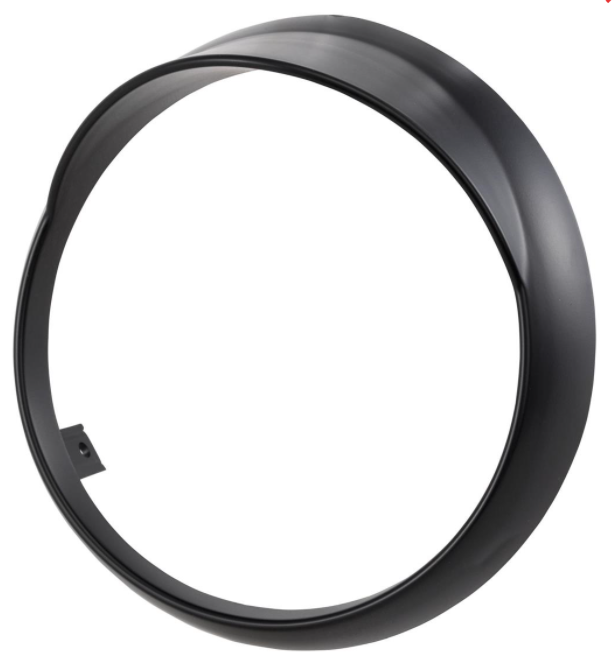 Anello portalampada per Vespa Primavera 50-150ccm 2T/​4T, nero opaco