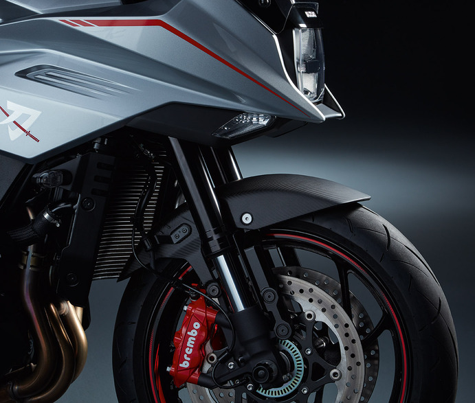 Copriruota anteriore in carbonio per Suzuki GSX-S 1000 S Katana (Bj.19-) Originale Suzuki