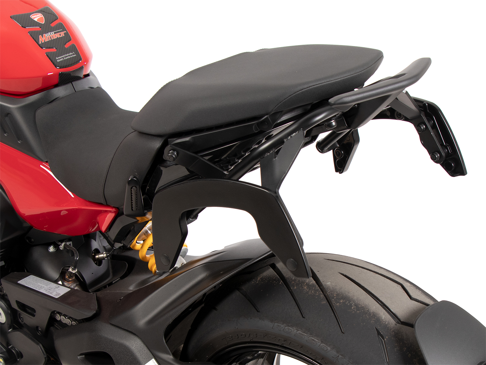 Portapacchi laterale C-Bow per Ducati Diavel V4 (23-) Hepco & Becker