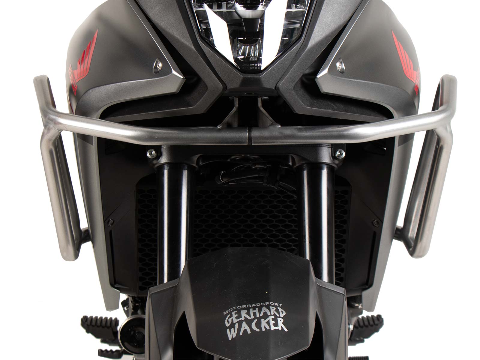 Protezione serbatoio argento per Honda XL 750 Transalp (23-) Hepco & Becker