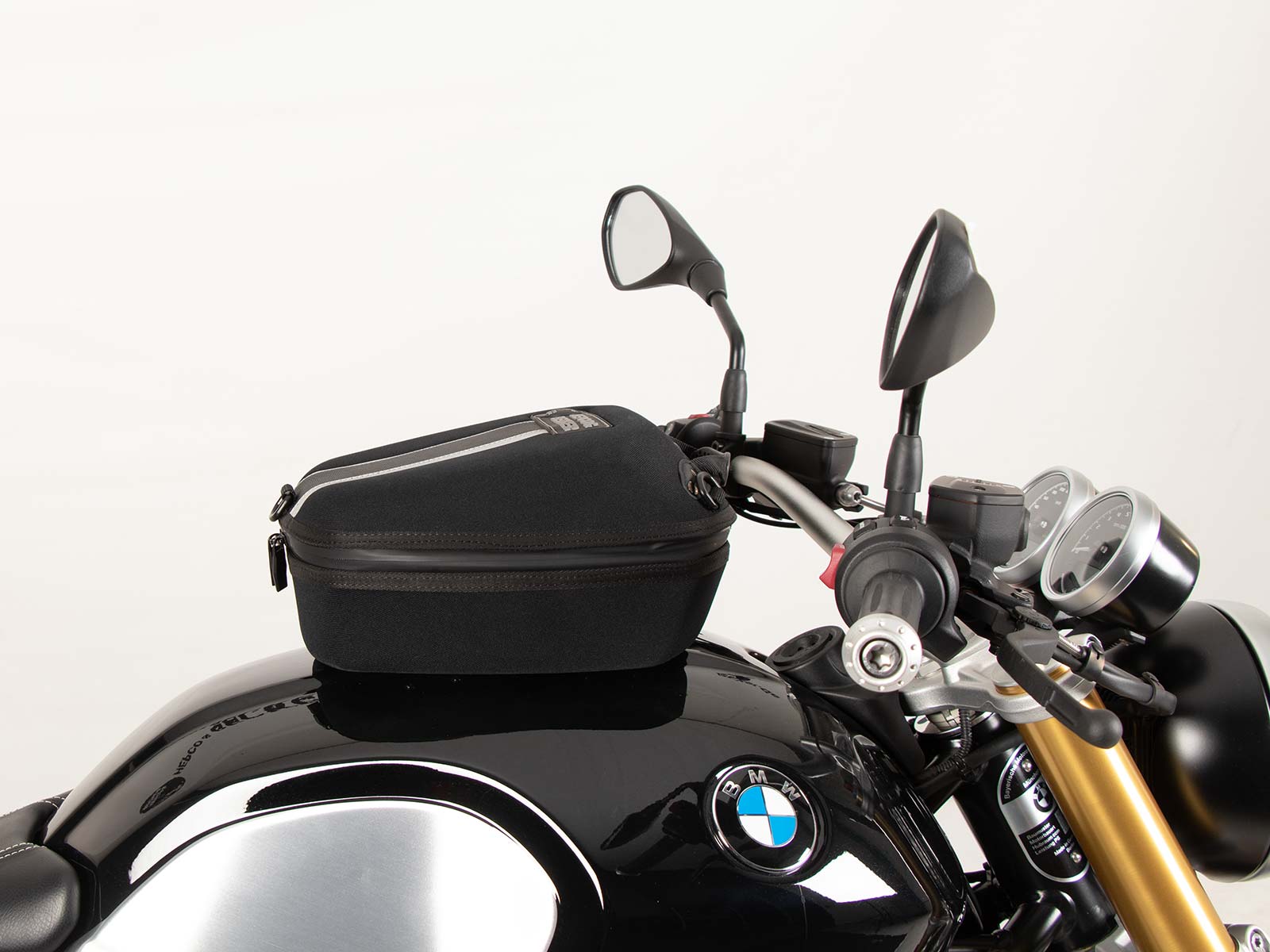 Anello serbatoio di base con blocco borsa serbatoio per BMW R nineT Pure (17-23) Hepco & Becker