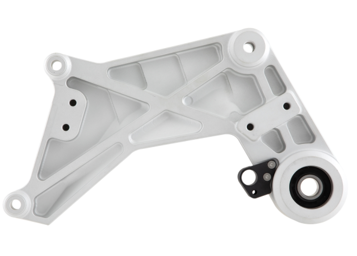 Forcellone per scarico racing posteriore Vespa GTS/​GTS Super/​GTV 125-300ccm con ABS, argento