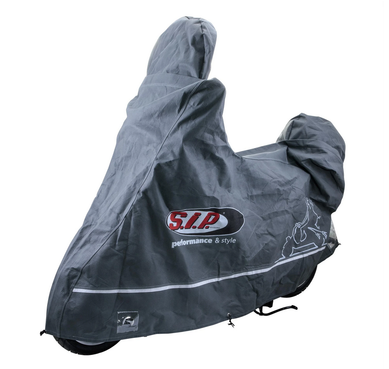 Garage pieghevole Indoor PREMIUM 2.0 per Vespa ET2/ET4/LX/LXV/S/Primavera/Sprint, taglia L, grigio