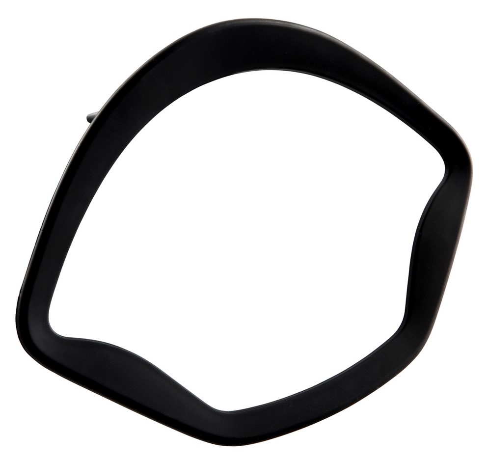 Anello decorativo tachimetro per Vespa GTS/GTS Super 125-300cc ('14-), nero opaco