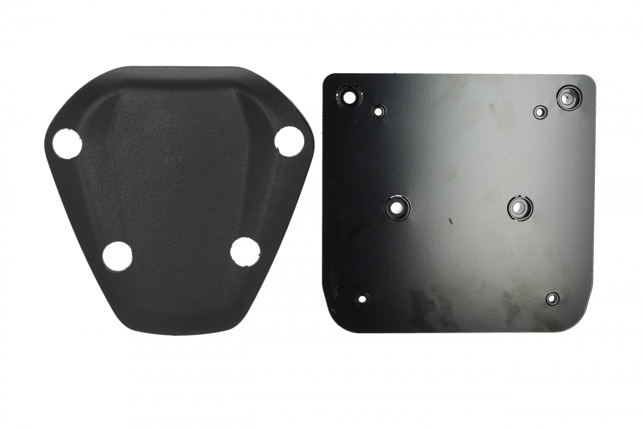 Kit bauletto 36L. arancione metallizzato A12 Originale Piaggio per Beverly HPE (incl. piastra di montaggio)