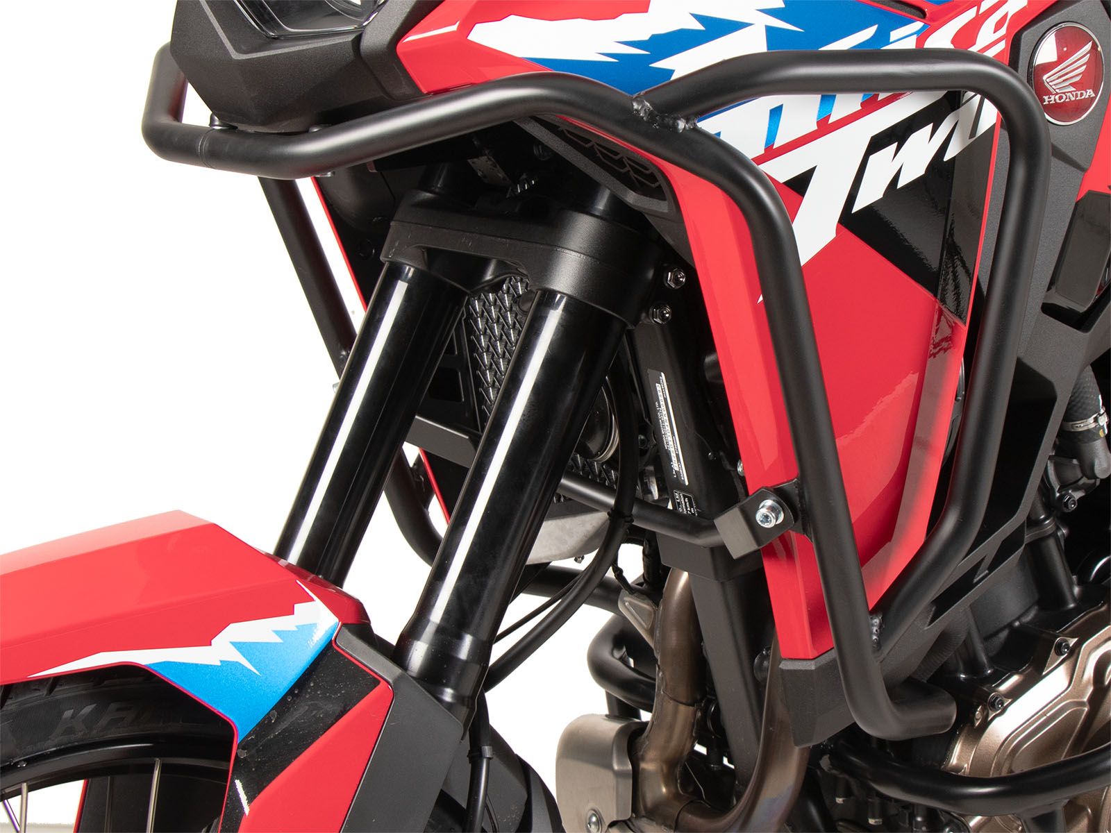 Barra di irrigidimento nera per Honda CRF 1100 L Africa Twin (24-) Hepco & Becker