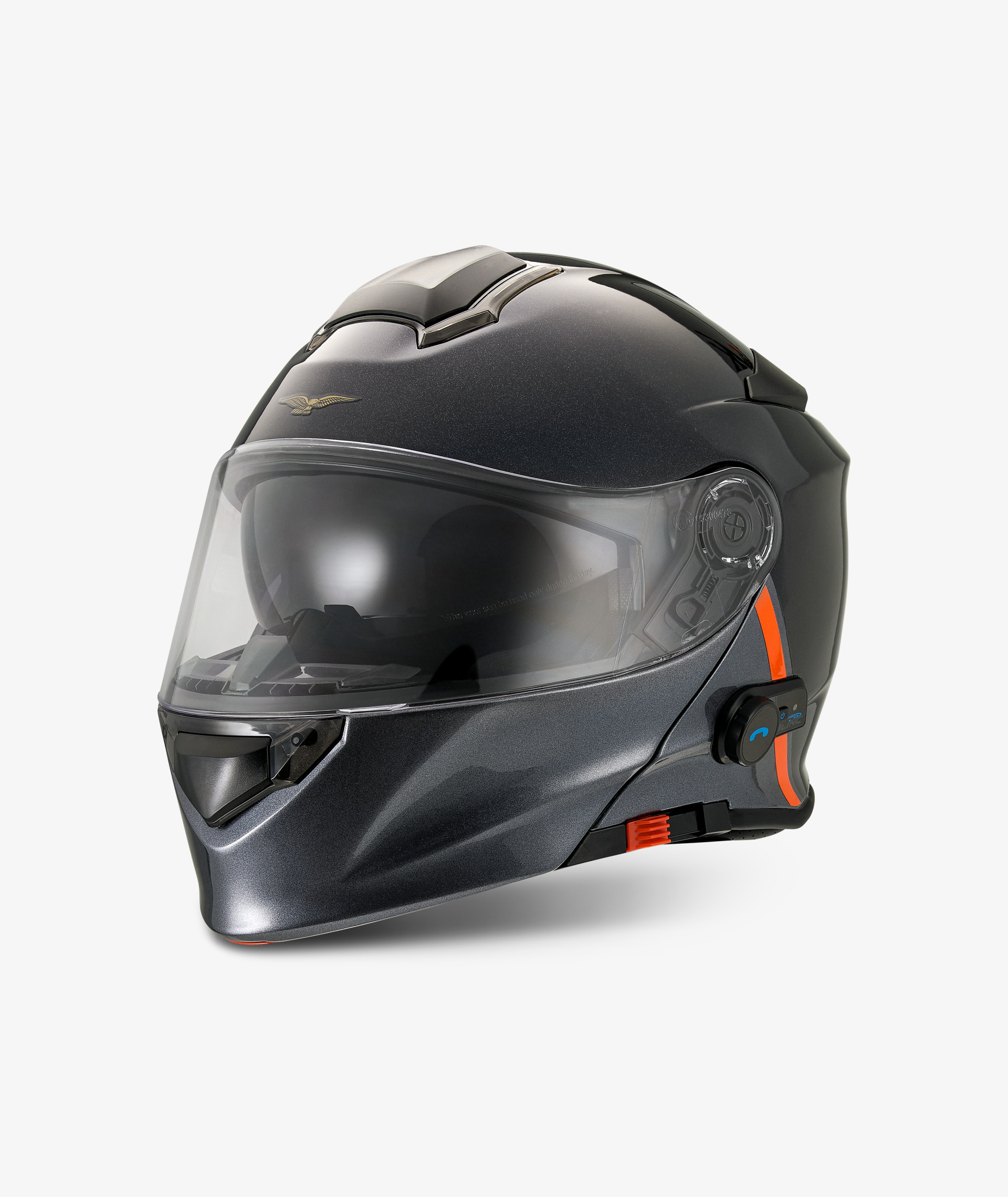 Casco Moto Guzzi "Modular BT" nero con Bluetooth