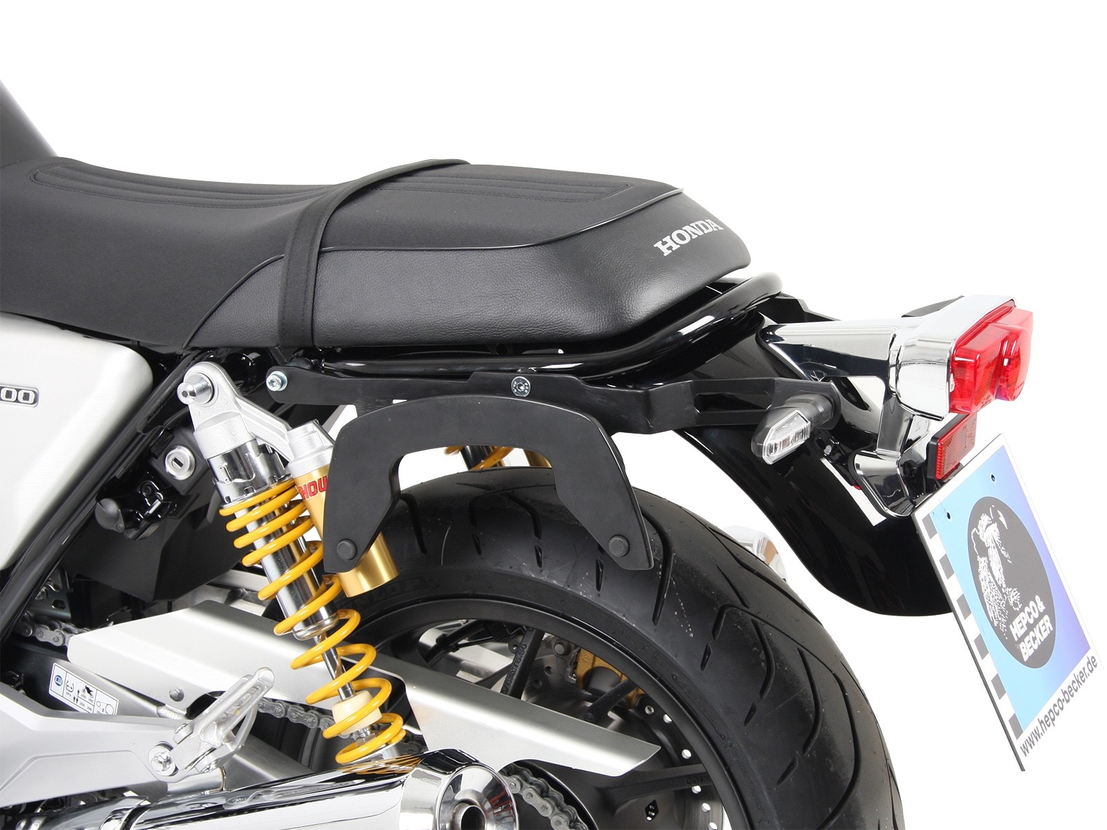 Portapacchi laterale C-Bow nero per Honda CB 1100 EX (17-20) Hepco & Becker