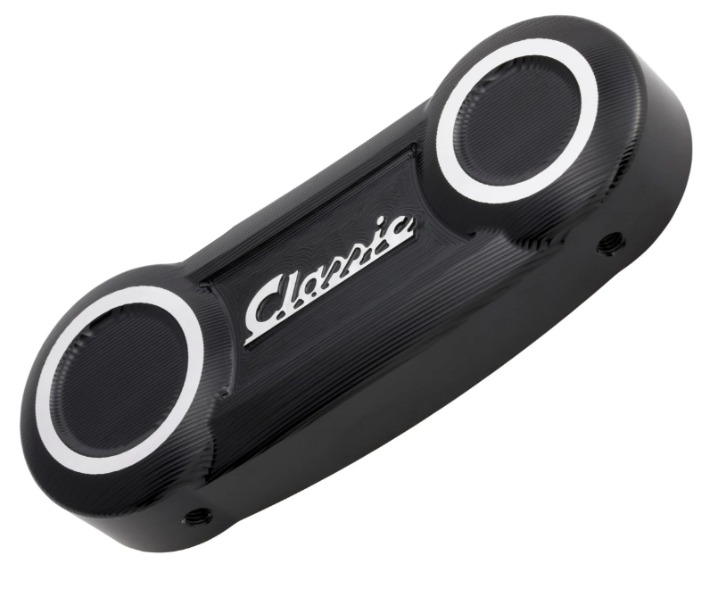 Copriforcellone Classic per Vespa PX 80-200ccm, nero