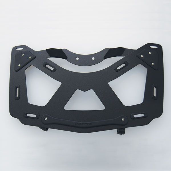 Portapacchi posteriore per bauletto BMW K 1600 GTL (10-22), alluminio, nero