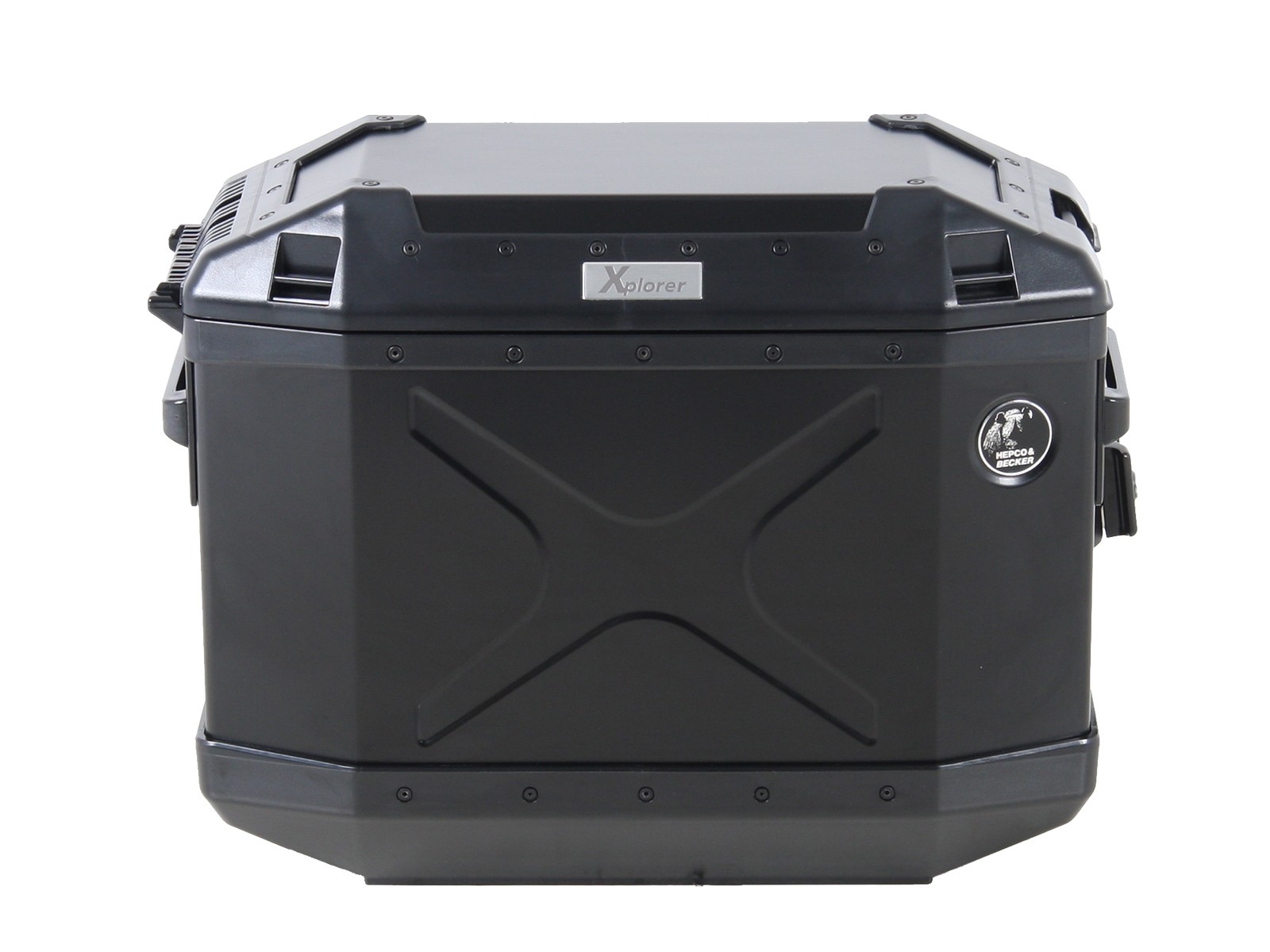 Valigia laterale Alu Xplorer 30 nera Hepco & Becker