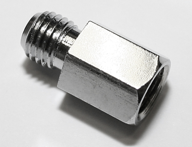 HIGHSIDER adattatore specchio intelligente cromo foro M10 destro a bullone M10 destro