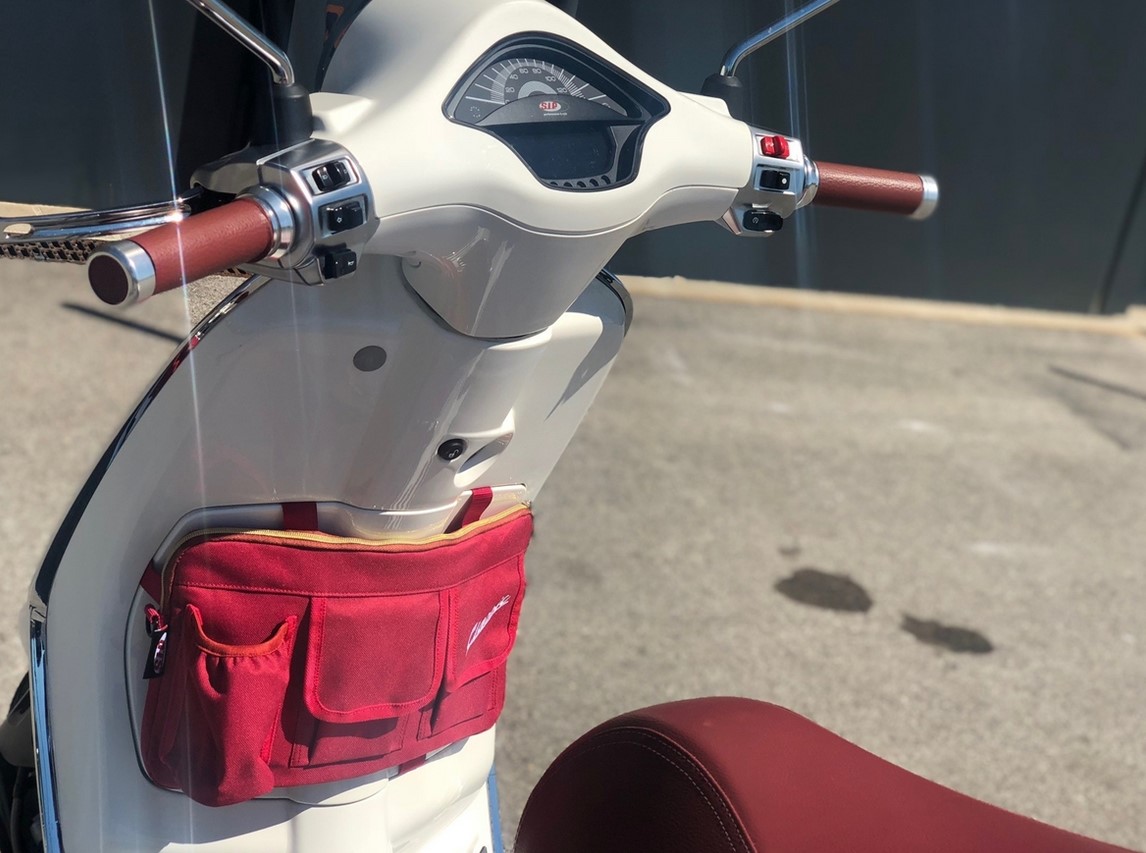 Borsa "Classic" per bagagliaio/guantiera Vespa - rosso, nylon
