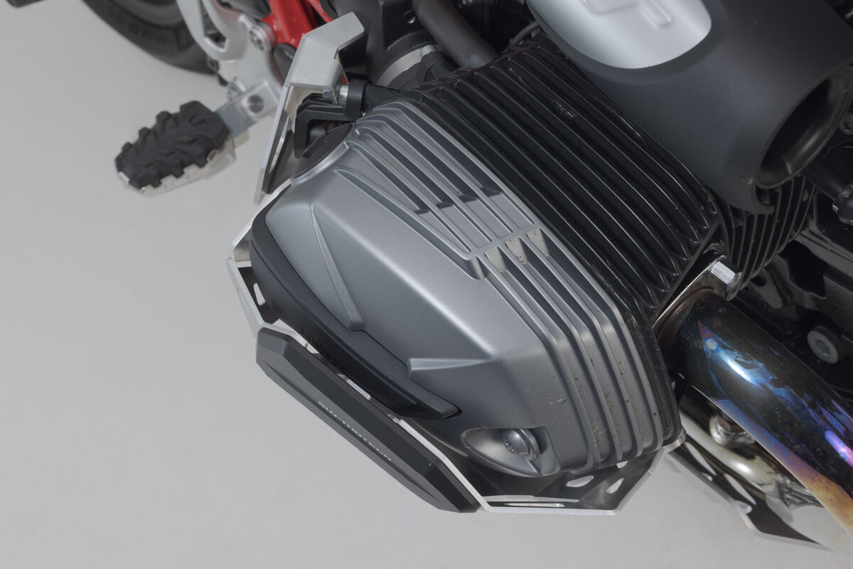 SW-Motech protezione cilindri argento per BMW R 12 G/S (25-)