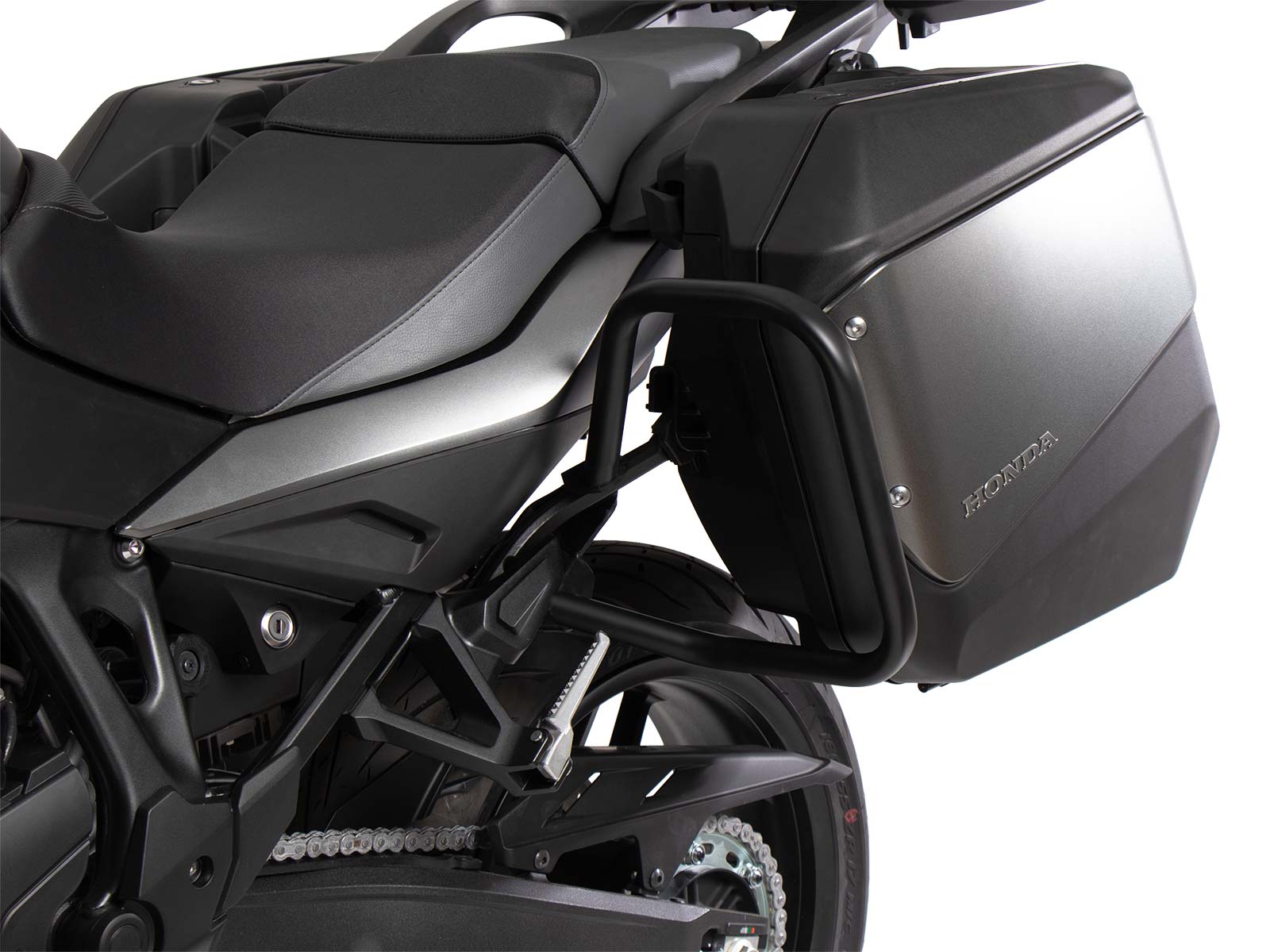 Barra di protezione posteriore per bagagli nera per Honda NT 1100 (22-24) Hepco & Becker