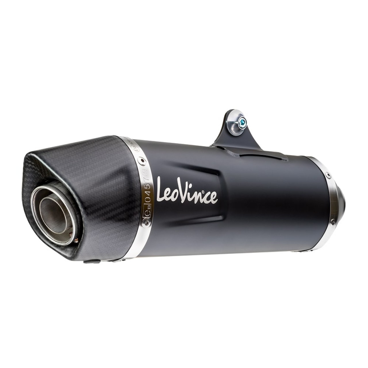 LeoVince sistema completo SBK Nero per Vespa GTS 125 /150, acciaio inox, slip on, ABE, Euro4