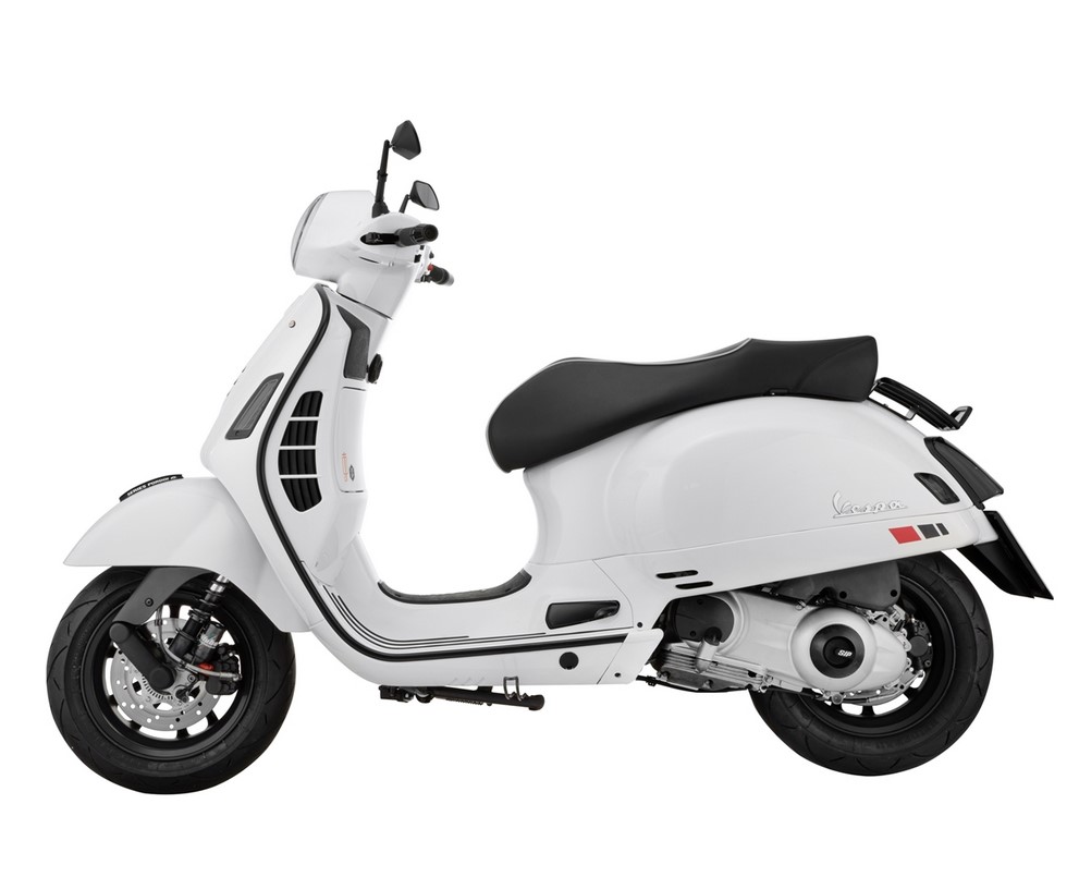 Nipplo parafango per Vespa GTS/GTS Super/GT/GT L 125-300cc, nero opaco
