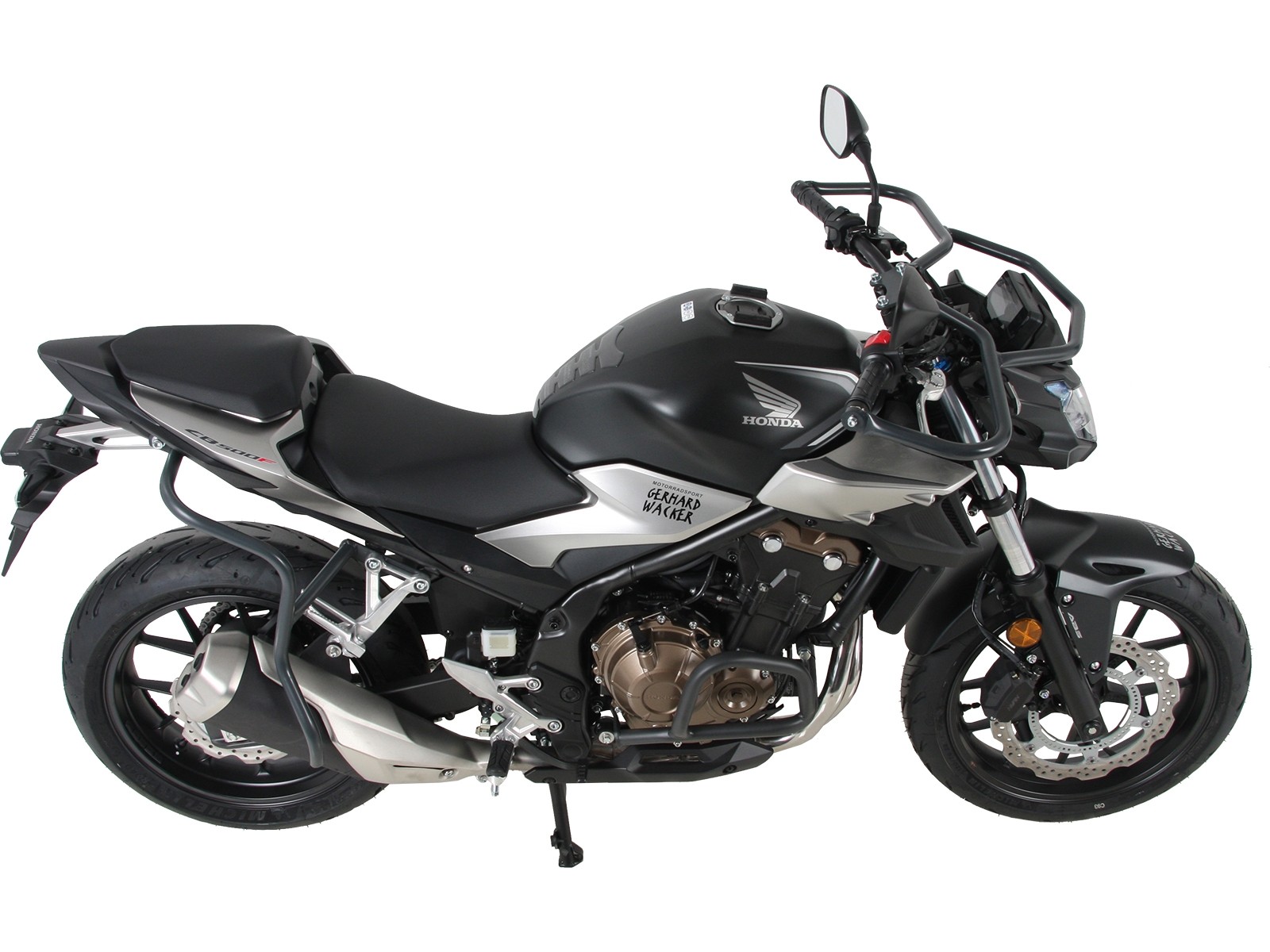 Barra di protezione anteriore antracite per Honda CB 500 F (19-23) Hepco & Becker