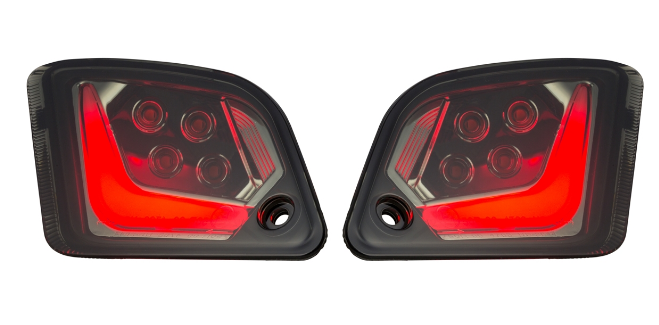 Kit indicatori di direzione anteriori e posteriori per Vespa GTS/GTS Super/GTV 125-300cc ('14-), colorati