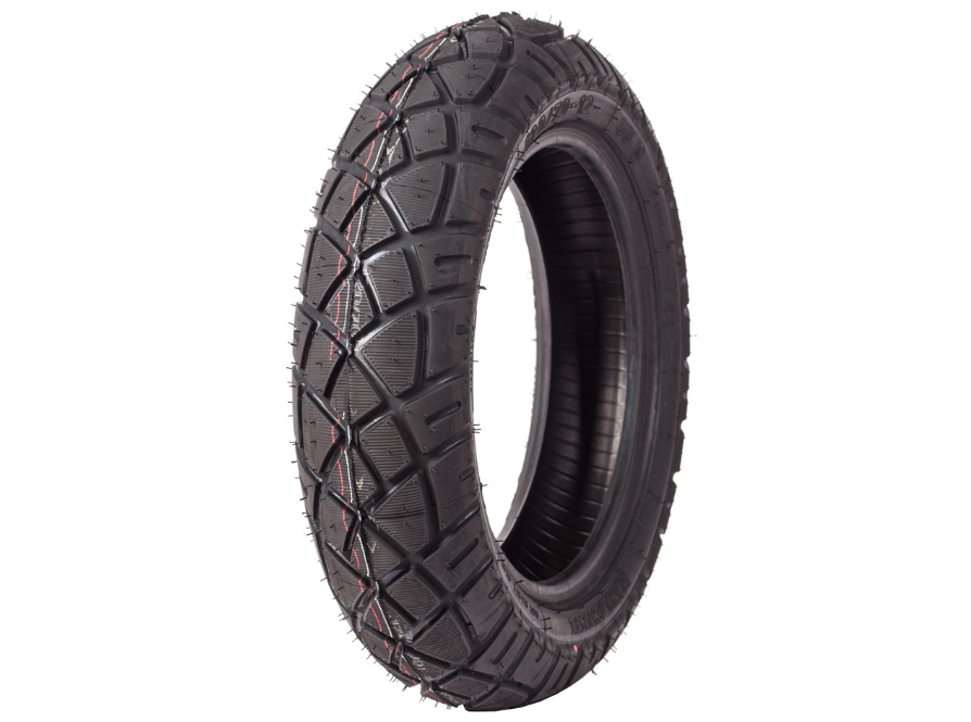 Pneumatici Heidenau 130/70-12, 62P, rinforzati, K58 mod. SnowTex, M+S, posteriore
