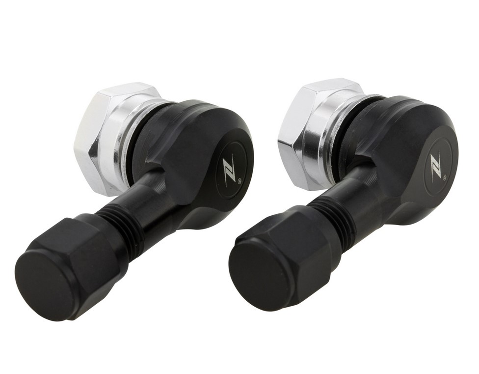 Nucleo valvola per pneumatico tubeless/cerchio 80°, nero opaco