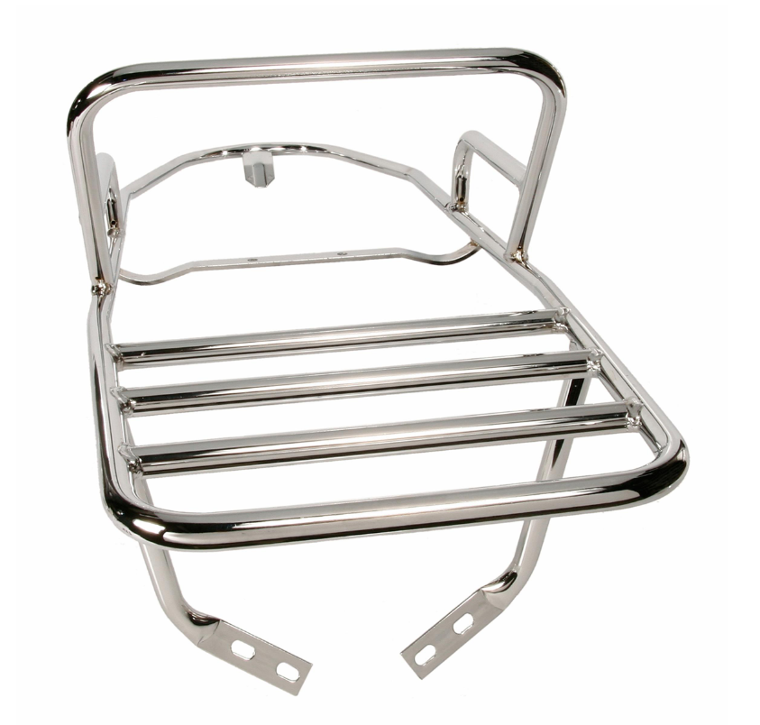 Portapacchi posteriore per Vespa PX 80-200cc, cromato