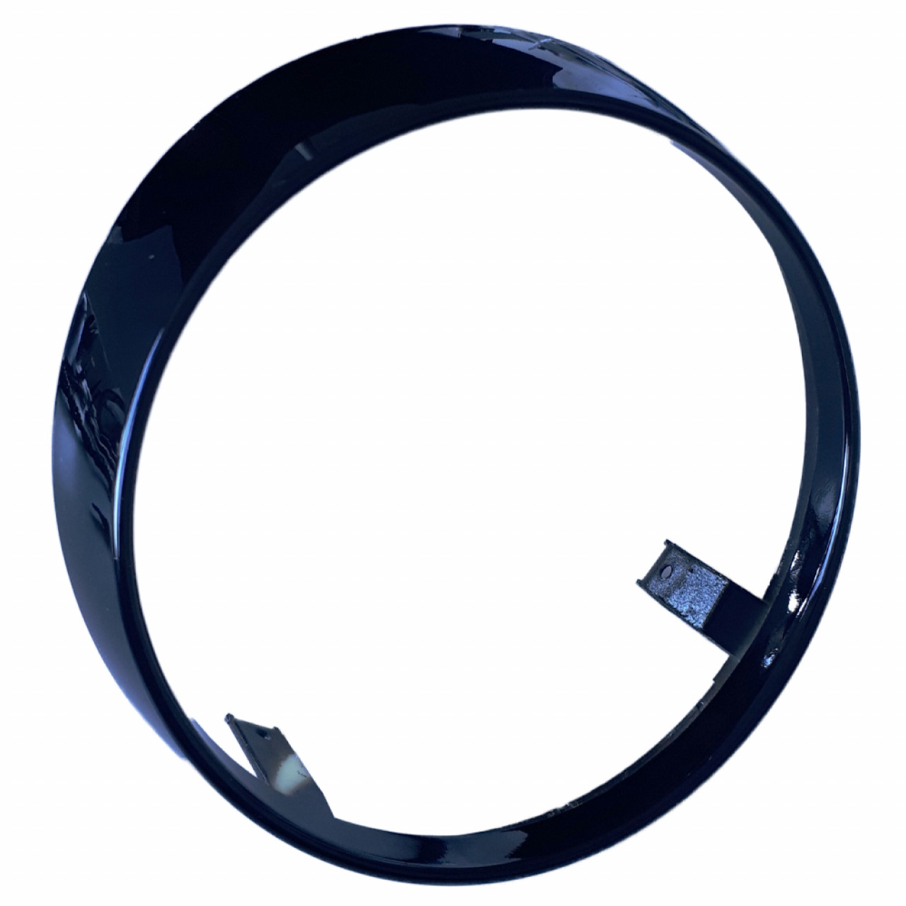 Anello faro cornice faro Vespa GTS 2019 - Nero lucido
