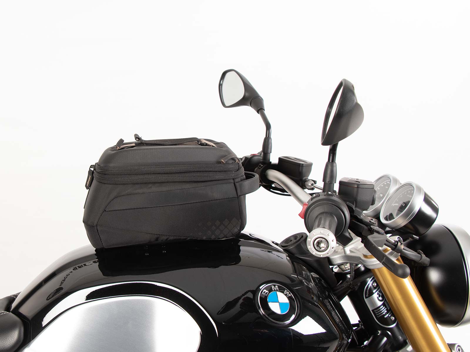 Anello serbatoio di base con blocco borsa serbatoio per BMW R nineT Pure (17-23) Hepco & Becker