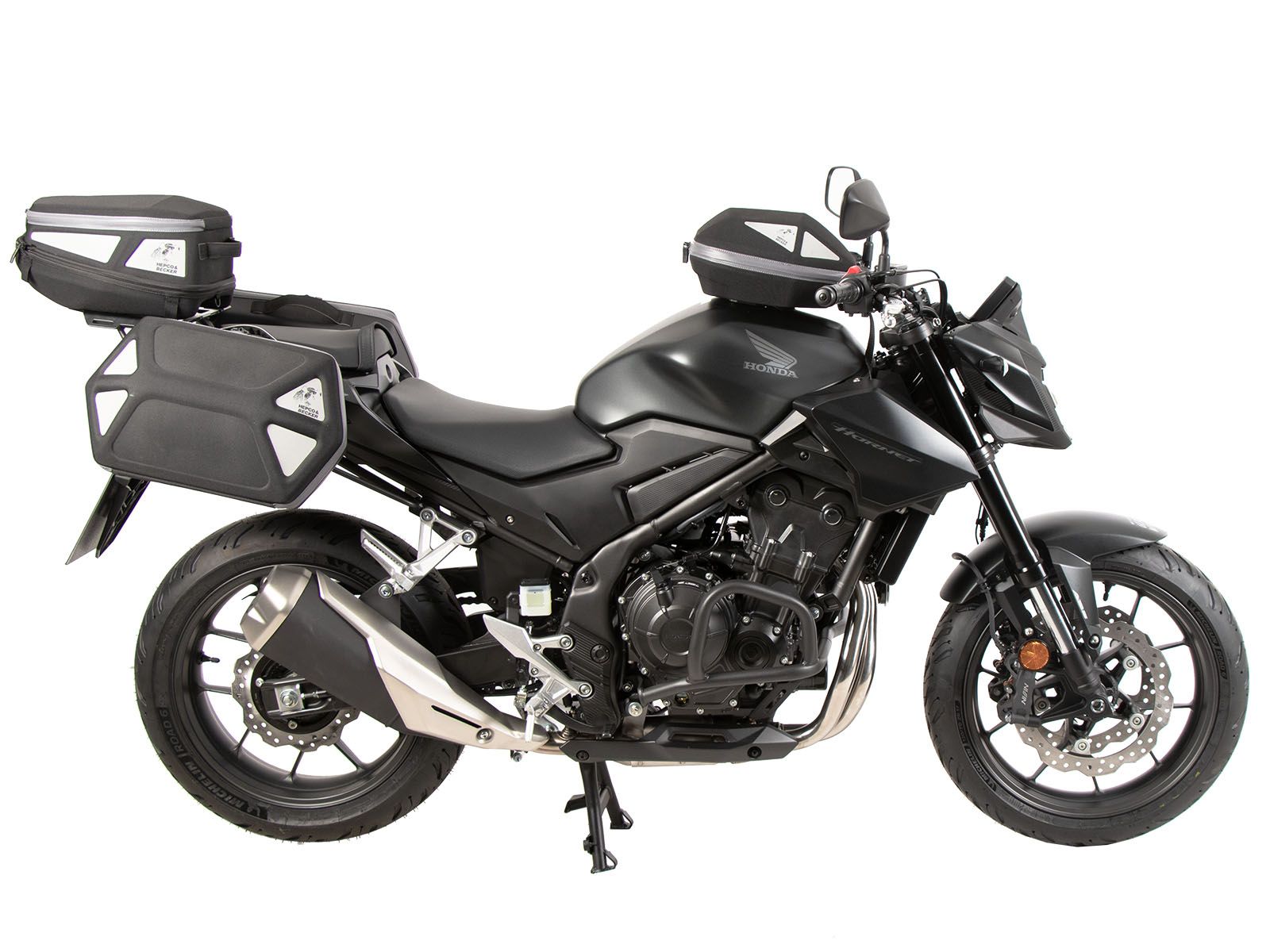 Portapacchi posteriore Smartrack nero per Honda CB 500 Hornet (24-) Hepco & Becker