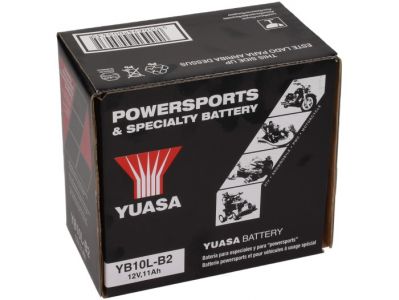 Batteria Yuasa YB10L-B2, 12 V, 11 A, standard, senza pacco acido, 135x90x145