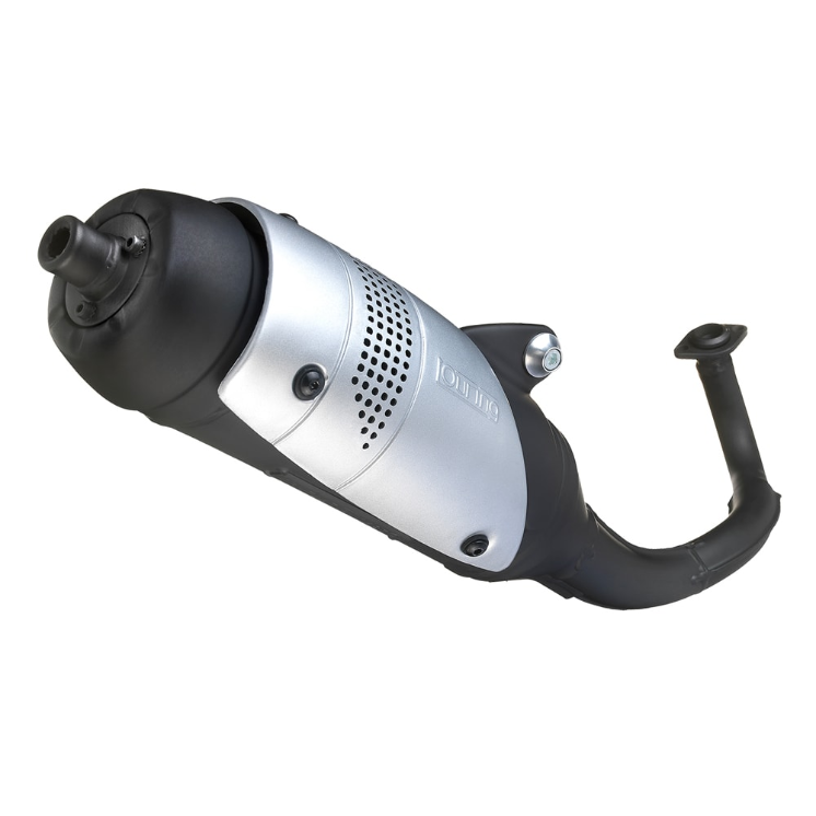 Impianto di scarico LeoVince touring, acciaio per Yamaha NEO'S 50 (Bj.02-12)