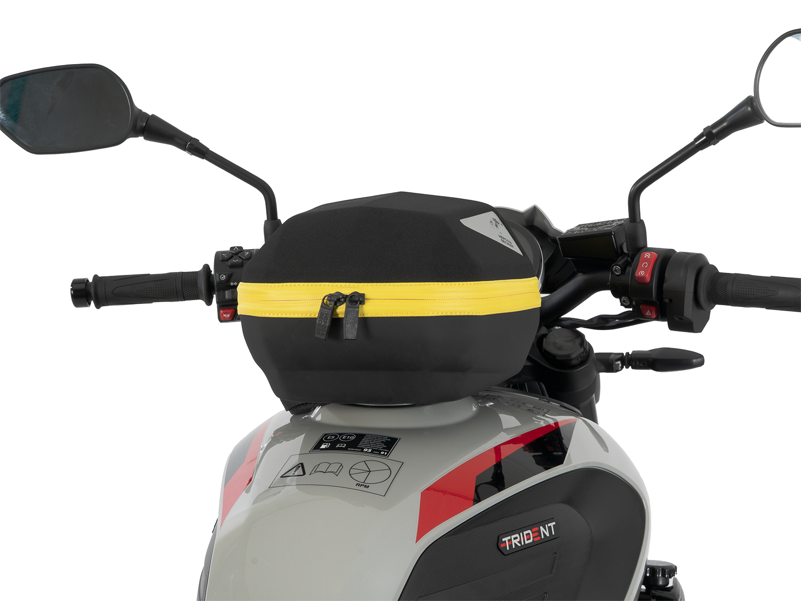 Anello per serbatoio Basic con chiusura per borsa da serbatoio inclusa per Triumph Trident 800 (26-) Hepco & Becker