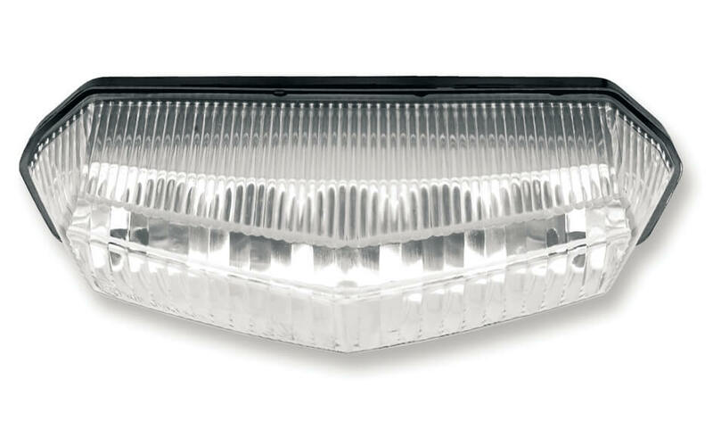 Fanale posteriore X-Force Bihr oscurato con indicatori di direzione integrati, omologato CE Derbi Senda