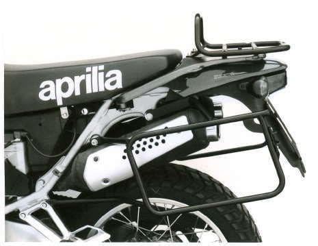Portapacchi tubolare nero per Aprilia Pegaso 650 (92-95) Hepco & Becker