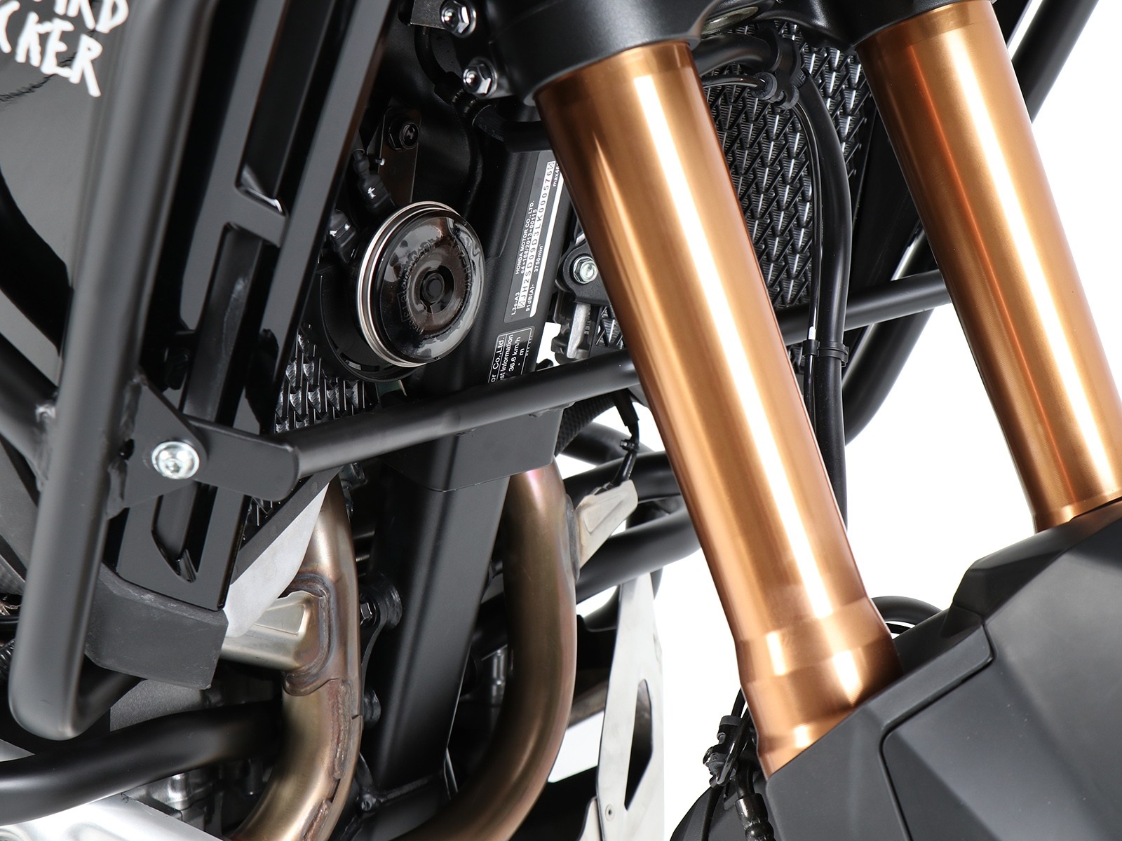 Barra di irrigidimento per barra di protezione serbatoio H&B per Honda CRF 1100L Africa Twin Adventure Sports (20-23)