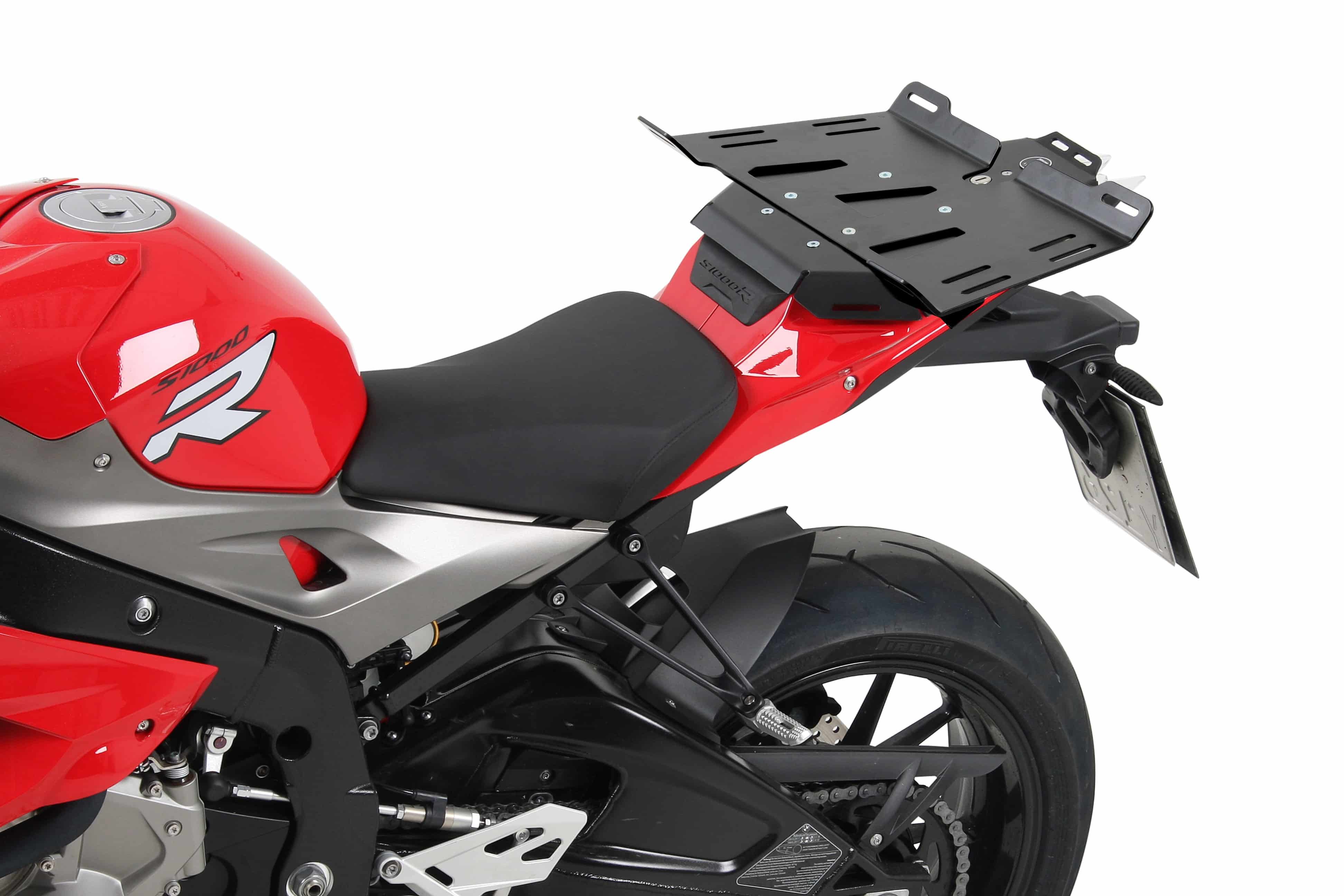 Estensione del portapacchi nero per la combinazione con il portapacchi sportivo per BMW S 1000 RR (09-11)