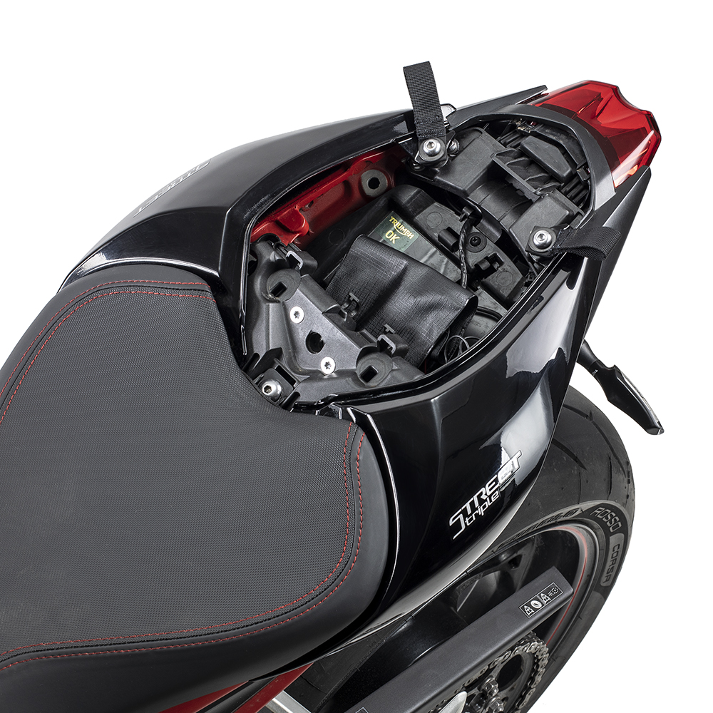 Kit di montaggio Drypack Kriega US per Triumph Street Triple