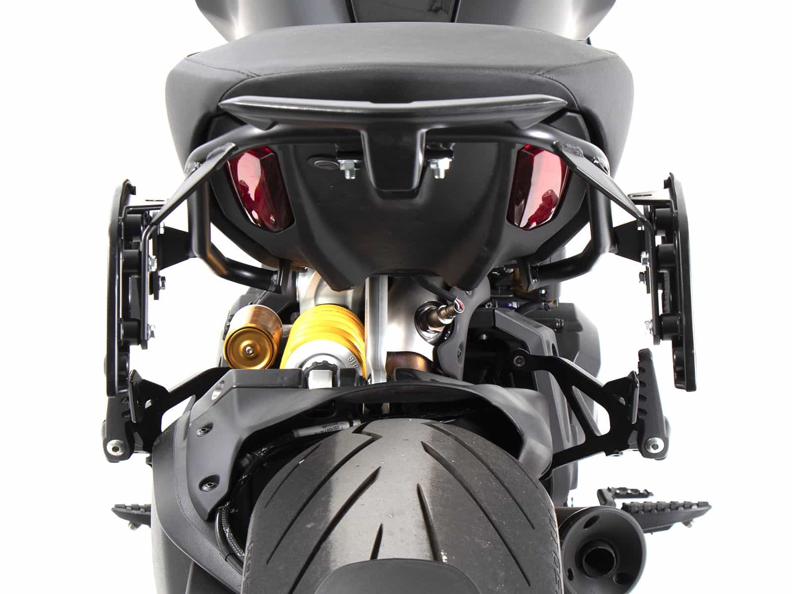 Portapacchi laterale C-Bow nero per Ducati Diavel 1260 /S (19-22) Hepco & Becker