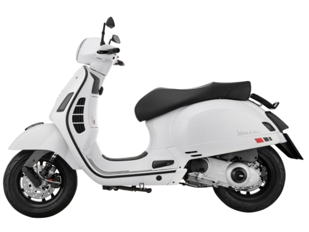 Griglia frecce destra e sinistra, anteriore per Vespa GTS/​GTS Super/​GTV/​GT 60/​GT/​GT L, nero opaco