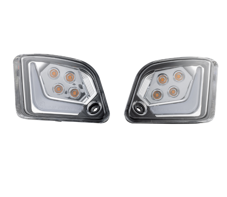 Kit indicatori di direzione anteriore e posteriore per Vespa GTS/GTS Super/GTV 125-300cc, trasparente