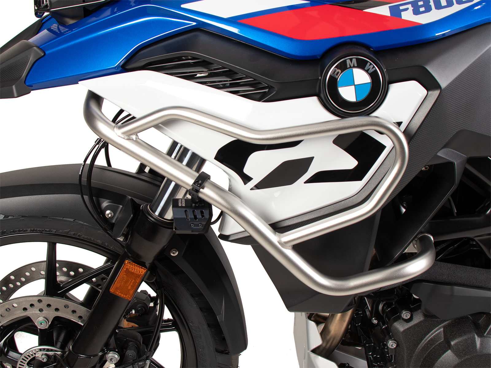 Protezione serbatoio in acciaio inox per BMW F 800 GS (24-) Hepco & Becker