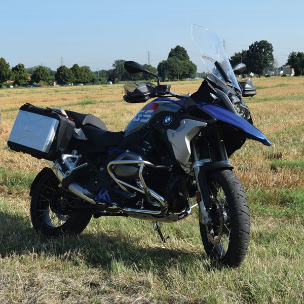 Barra di protezione inferiore in acciaio inox per BMW R 1200 GS LC /Rallye (13-18)