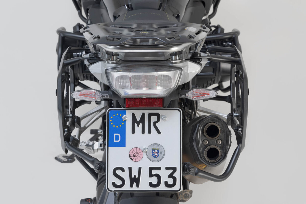 SW-Motech Kit di adattamento per il supporto laterale PRO per il montaggio di SLC sul supporto laterale PRO Originale SW-Motech